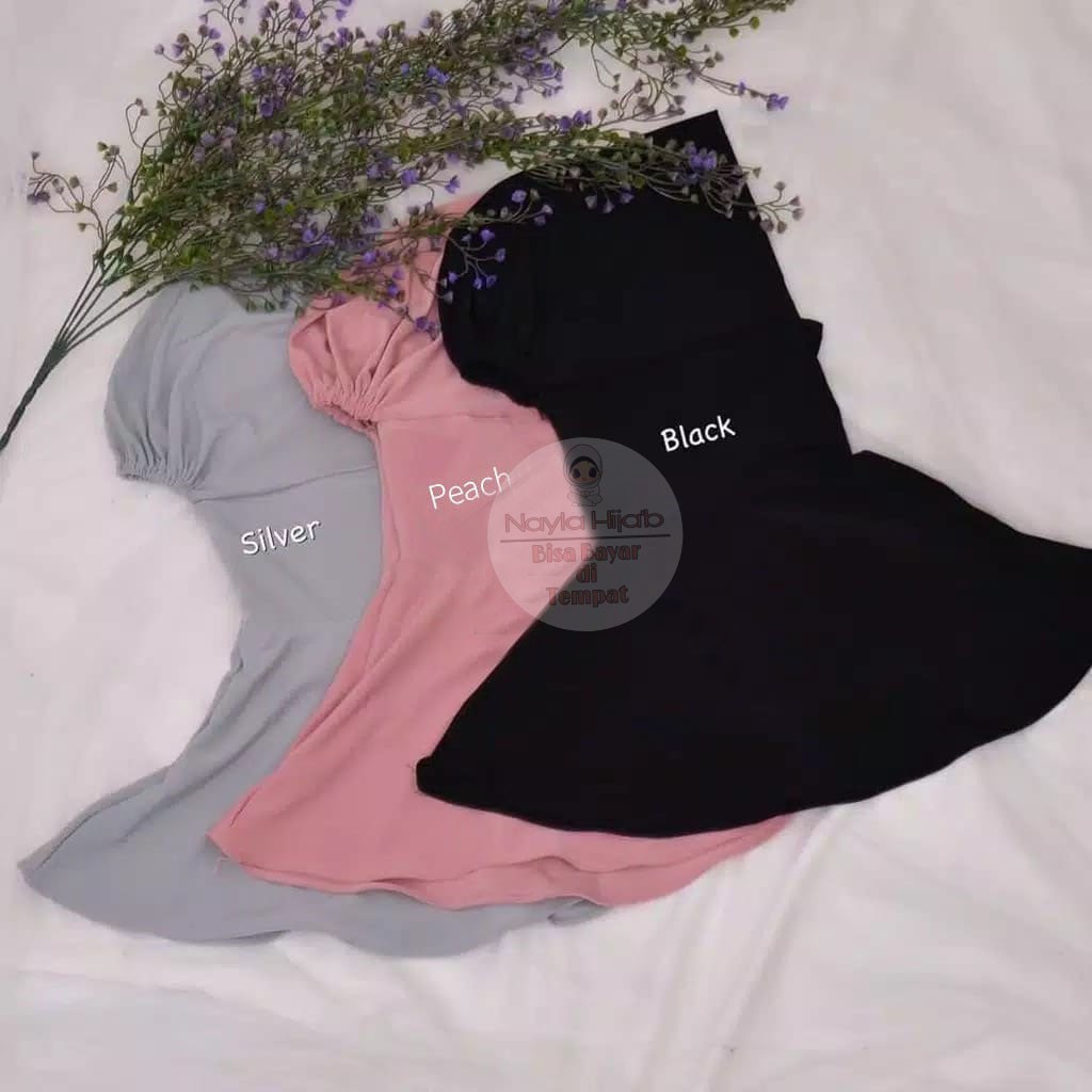 CIPUT NINJA ANTEM INNER HIJAB KAOS POLOS DALAMAN JILBAB RESLETING  TERMURAH NAYLA HIJAB