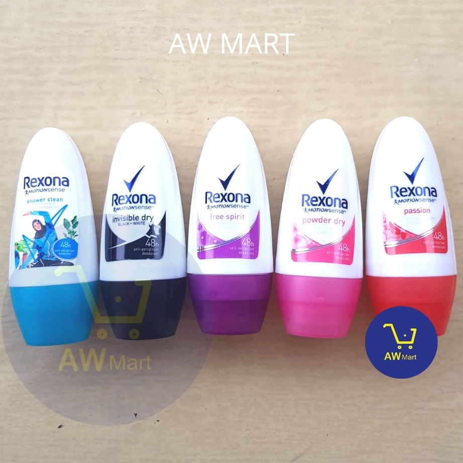 REXONA DEODORANT ROLL ON 45 ML -  REXONA DEODORAN - ALL VARIANT