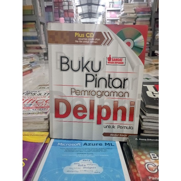 OBRAL BUKU KOMPUTER / BUKU PEMOGRAMAN / EXCEL TABEL ANALISIS / MEMBUAT MS EXCEL / VISUAL VIDEO / INTELIGENSI SQL / JAVA NETBEANS / MY SQL / MICROSOFT ACCES / AKUNTANSI / CORELDRAW / MEMBUAT WEBSITE / MICROSOFT OFFICE / GOOGLE / AUTO CAD / MURAH ORIGINAL-BUKU PINTAR DELPH