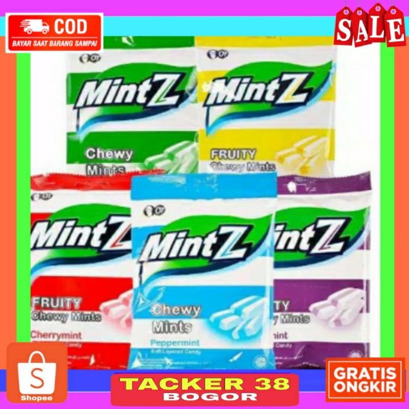 

PERMEN MINTZ ANEKA RASA HARGA 1 PACK ISI 50 PCS