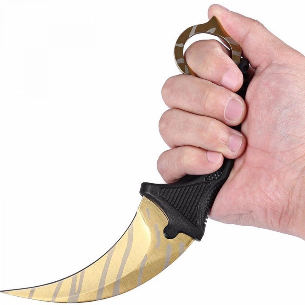 Koleksi Piso KNIFEZER Vastar Pisau Karambit CS GO Collector Knife