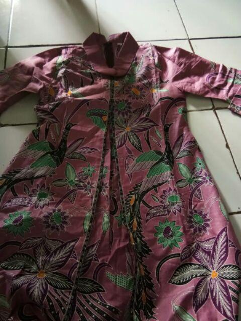 Atasan Batik - Tunik Batik Jasmine Ungu