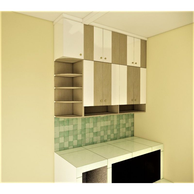 kitchen set Atas. BPK NANDA parung