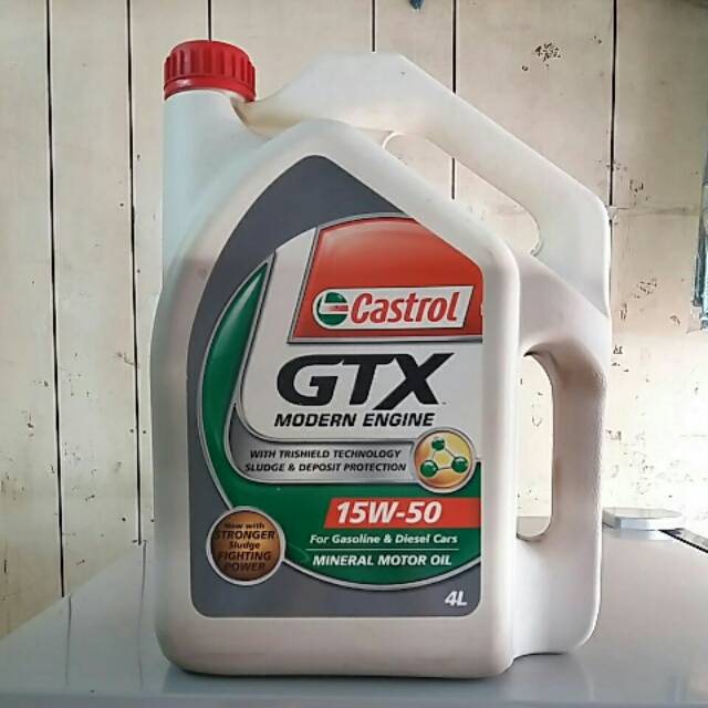 Castrol GTX Modern Engine 15w-50 SM/CF 4 L