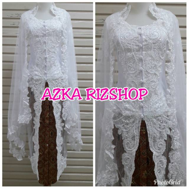 SATU SET KEBAYA AKAD NIKAH EKSKLUSIF KEBAYA PENGANTIN