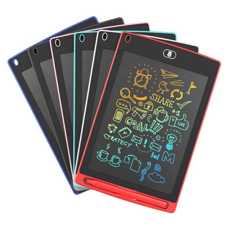 Papan Tulis Lcd Anak Gambar Writing Drawing Tablet Pad Mainan Edukasi Anak