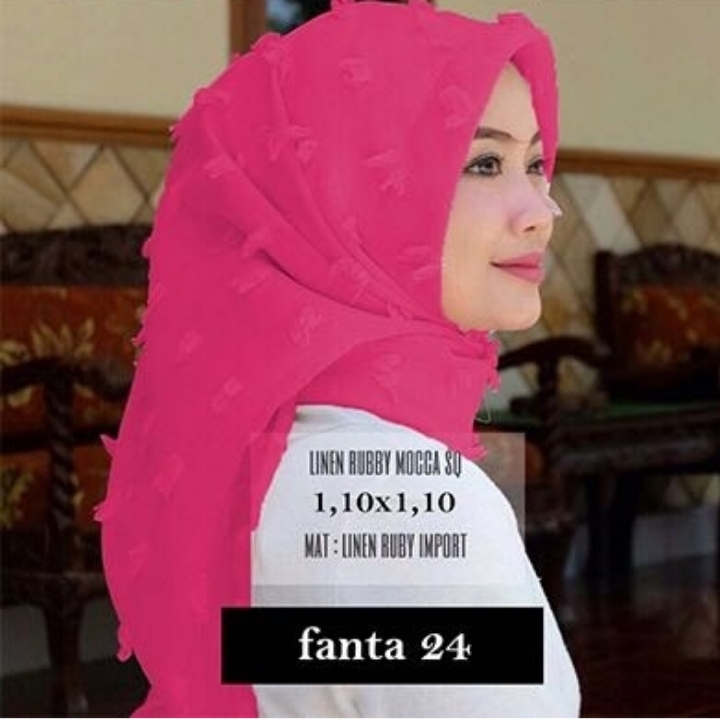 Pasmina Rubia Hijab Segi Empat