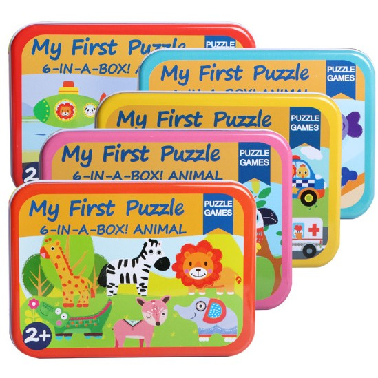 TweedyJkt - Mainan Edukatif / Puzzle Anak My First Puzzle / Puzzle Kayu Lucu