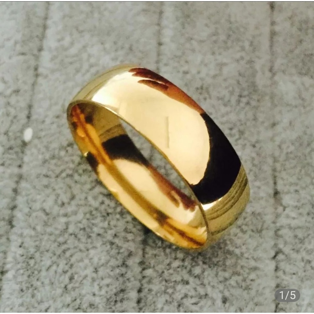 CINCIN WANITA ASLI TITANIUM/PERHIASAN WANITA/RING GOLD AWET LAMA