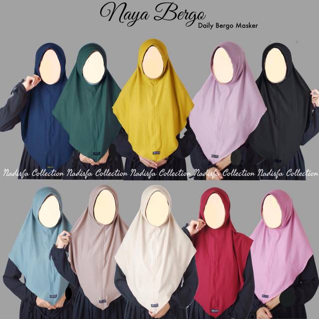 Hijab Instan Masker Naya Bergo