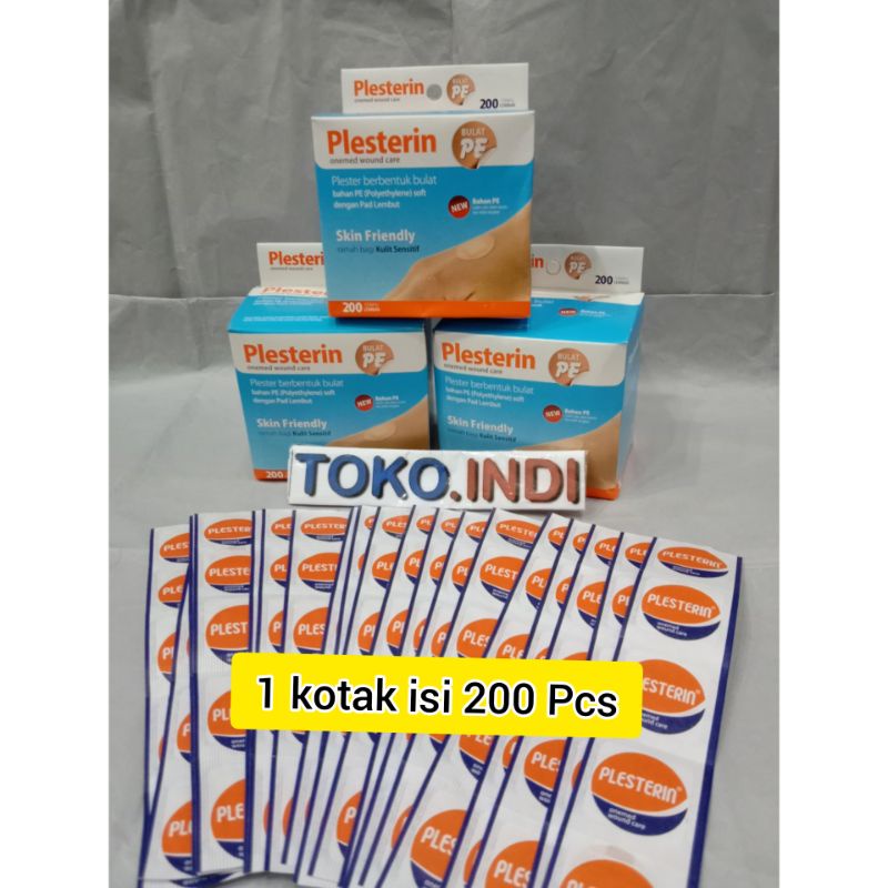 Plesterin Bulat PE Onemed / Plester / Plester Bulat 200 pcs