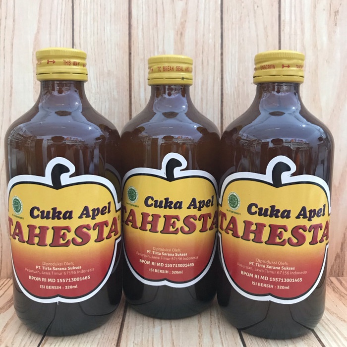 

Cuka Apel TAHESTA Botol 320 ml