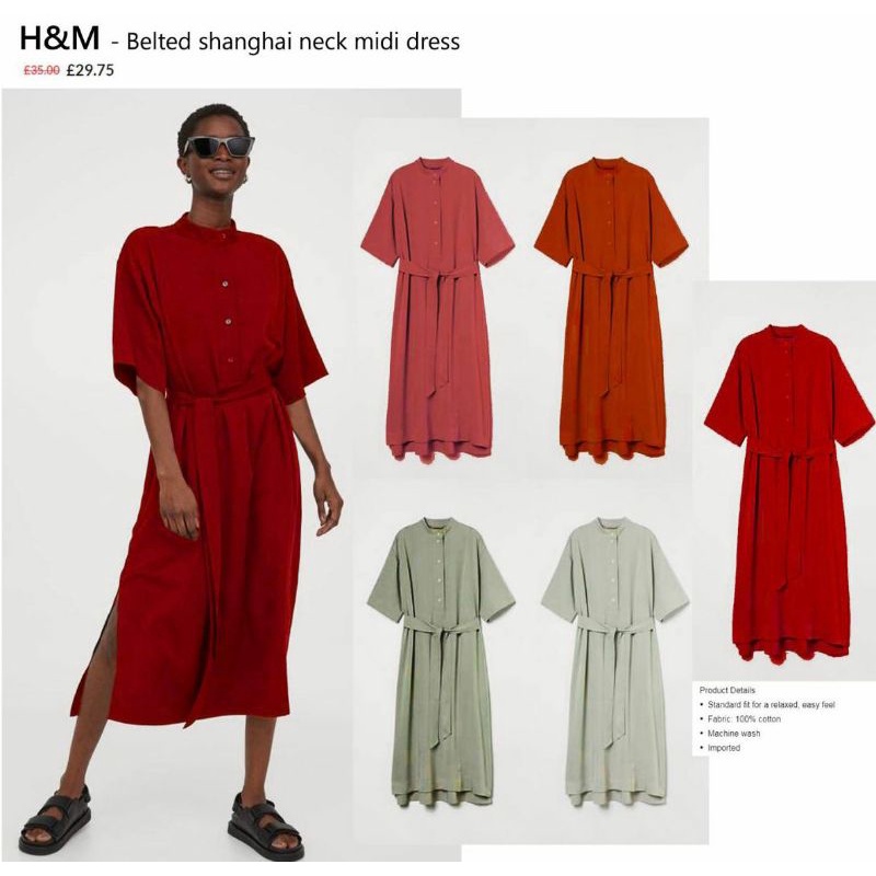 Hm midi dress