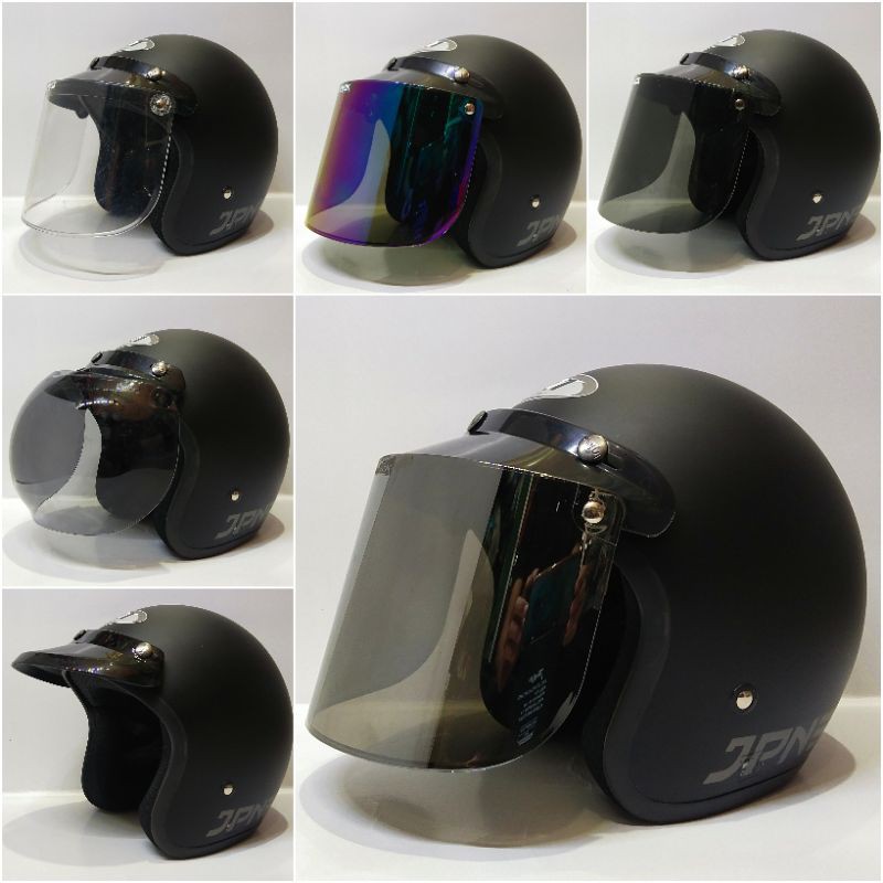 helm bogo jpn hitam dop