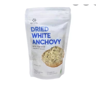 

Crystal of The Sea Dried White Anchovy 80g / Ikan Teri Nasi Kering