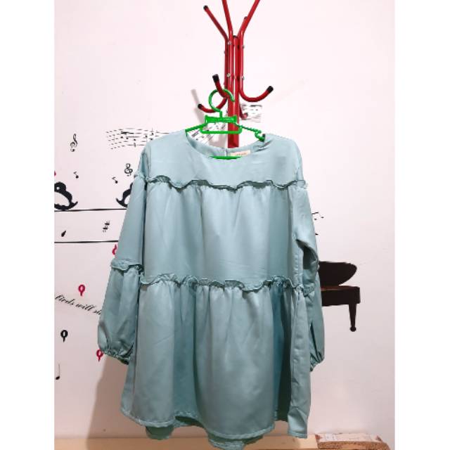 Blouse argadine green