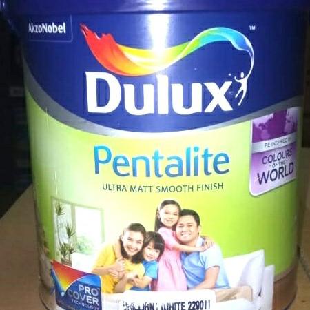 CAT DULUX PENTALITE BRILLIANT WHITE 2.5 liter