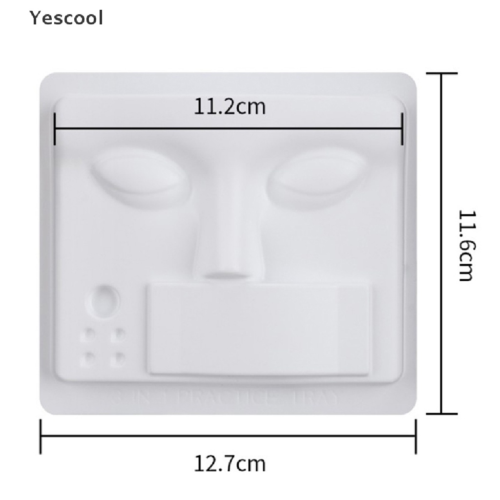 Yes Manekin Kepala Bahan Plastik Handmade Untuk Latihan Extension Bulu Mata Palsu