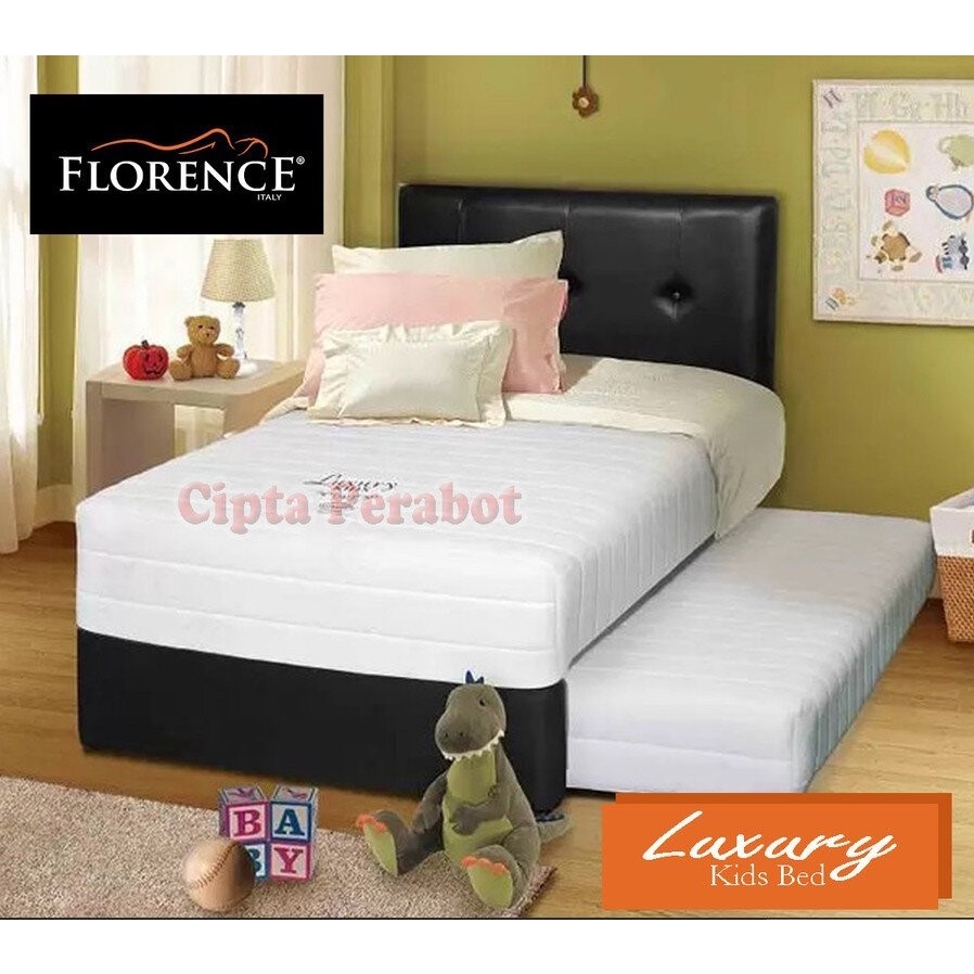 Tempat Tidur Anak Bed Dorong Latex Florence Luxury