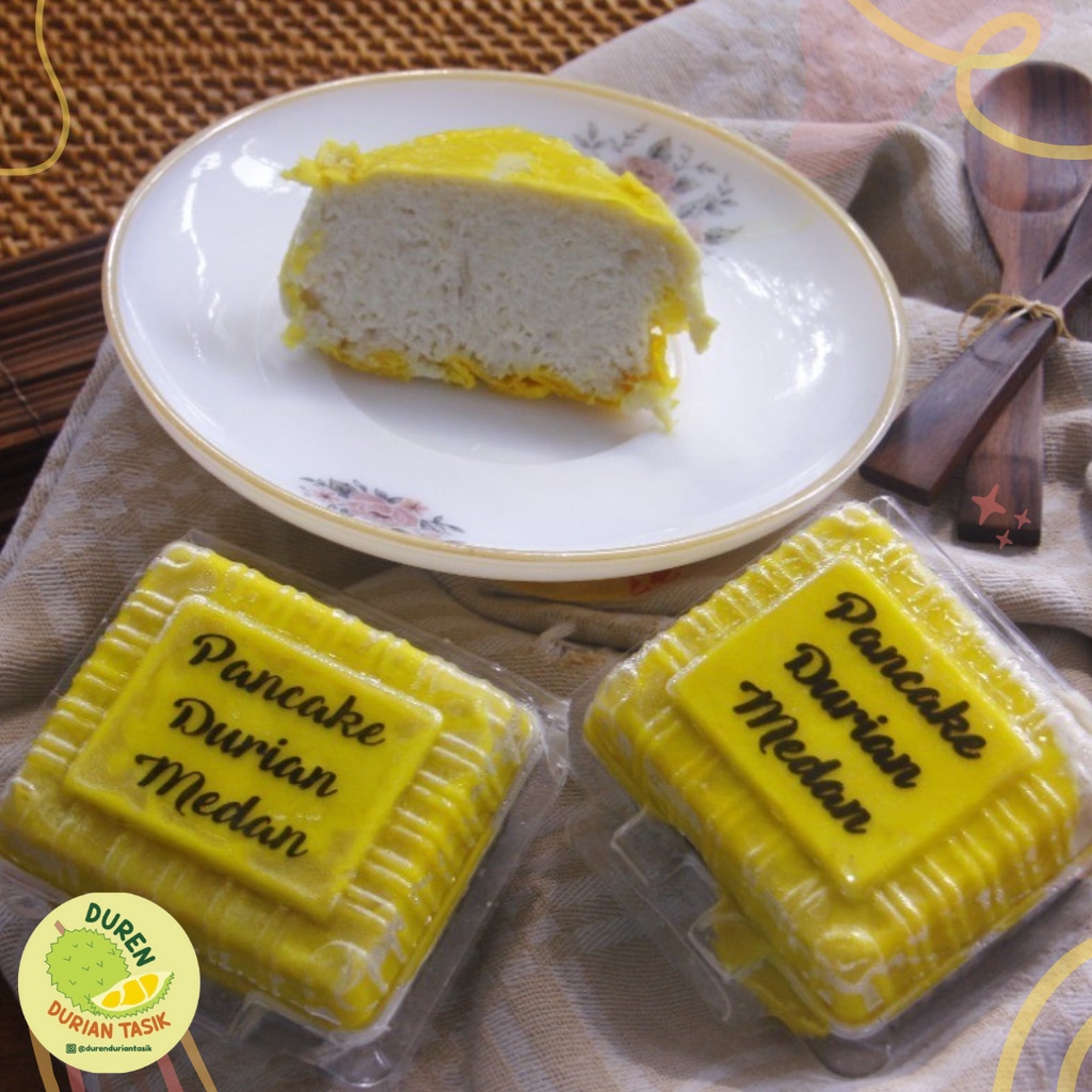 

Pancake Durian Medan Premium XL Jumbo (Non Krim)