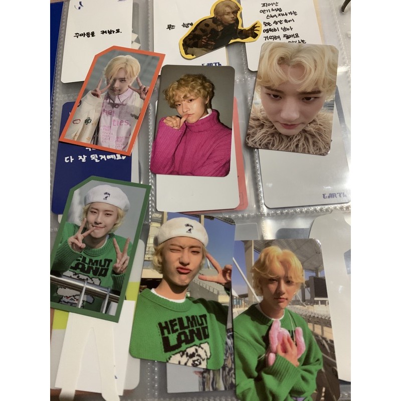 Woodz 2nd Mini Album ‘Woops’ Love & Allergy PC + sticker