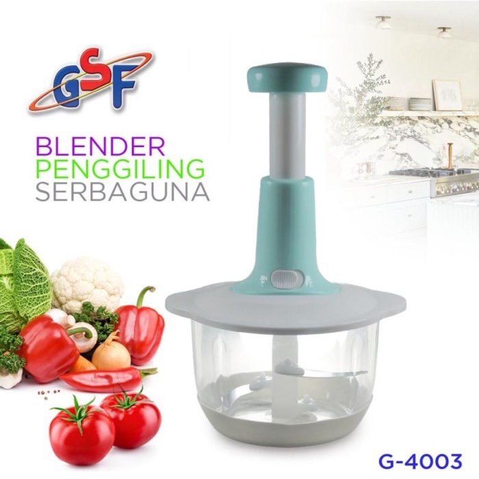 Blender Penggiling Daging Manual - Pencacah Bumbu Serbaguna GSF