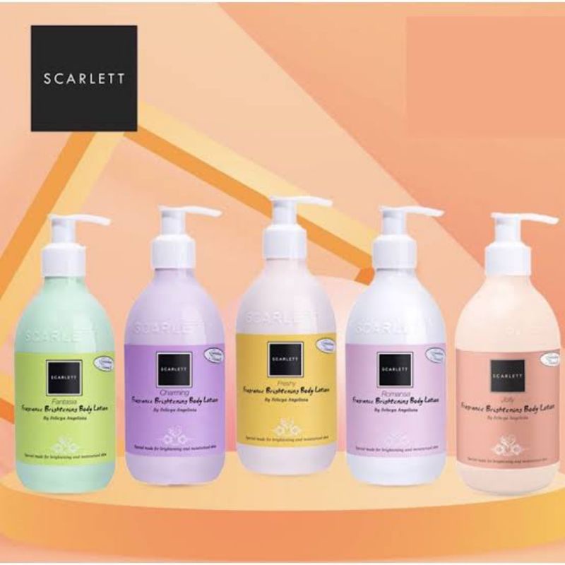 SCARLETT HANDBODY BODY SERIES SCRUB SHOWER GEL HAPPY