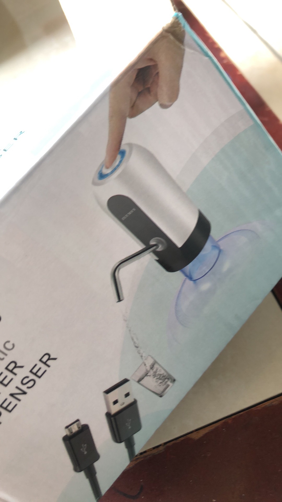 Pompa Galon Aqua Dispenser Air Listrik Portable Water Electric Pump