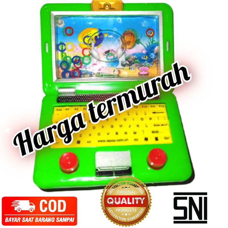 Mainan Gamebot air Karakter Laptop