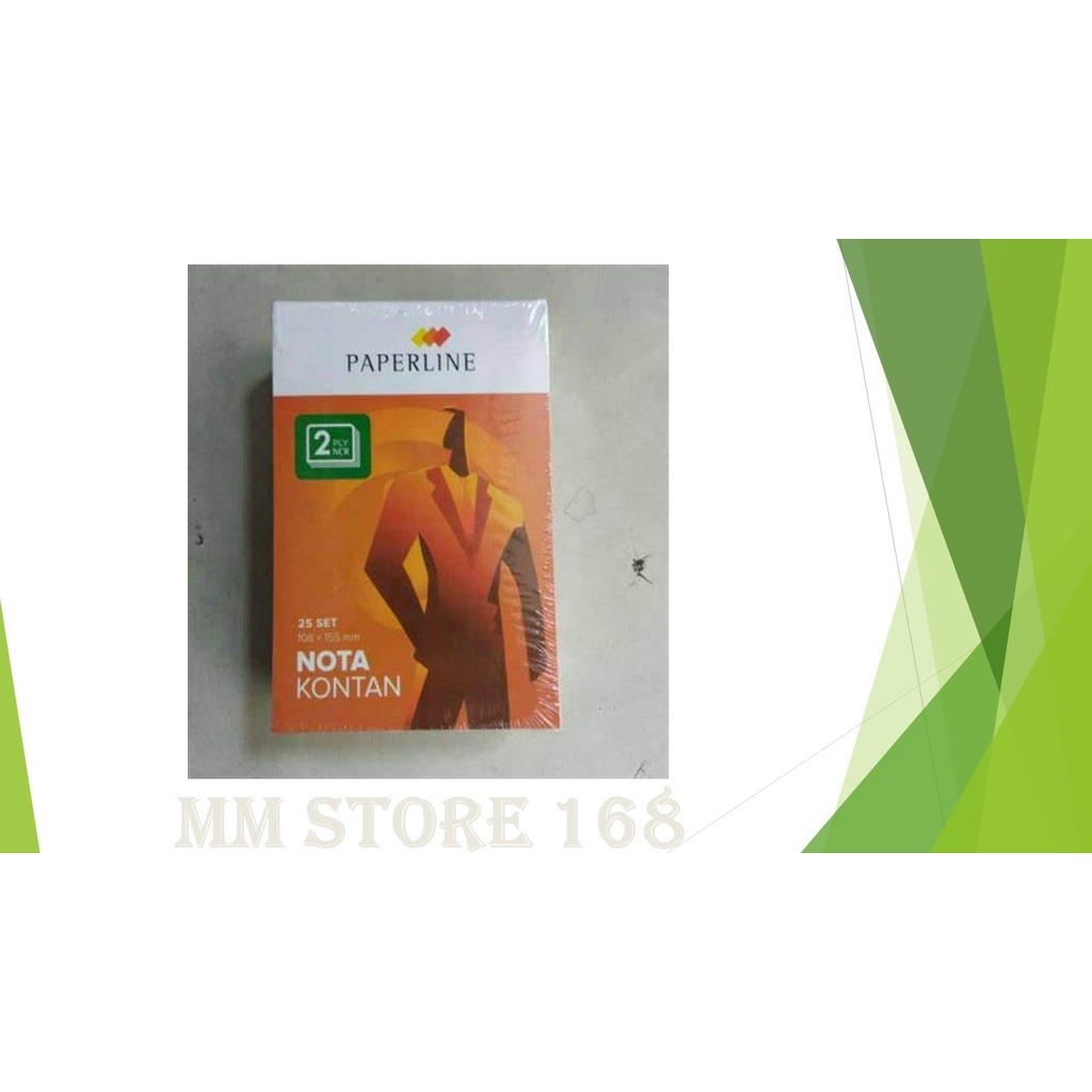 

Buku Nota Kontan Besar 2 Rangkap / 2 Ply NCR Merk Paperline ( Isi 10 buku )