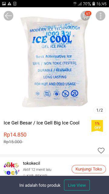 Ice Gel Besar / Ice Gell Big Ice Cool
