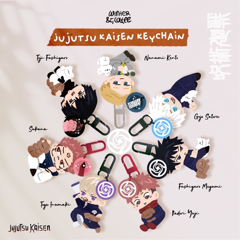 JUJUTSU KAISEN KEYCHAIN