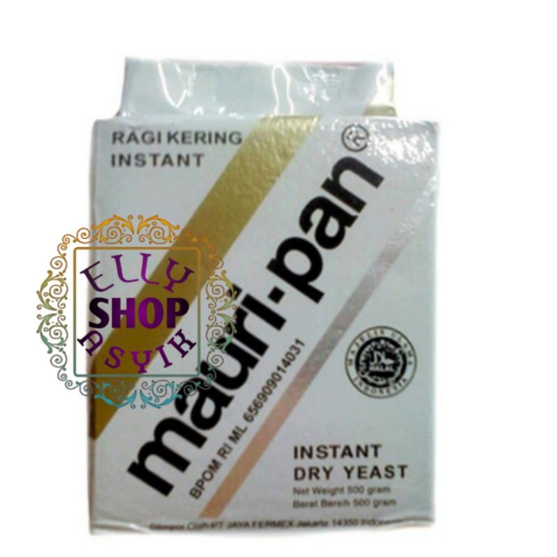 

Ragi kering instan Mauri Fan 500 gr - Dry Yeast Mauri - Pan
