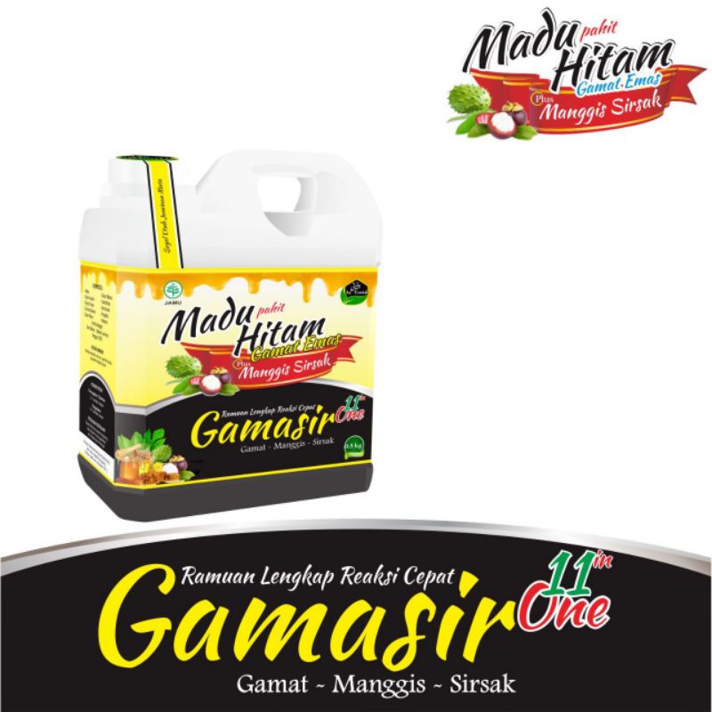 

madu pahit hitam gamat emas 500 gram original