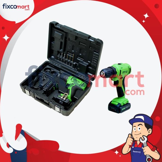 Ryu Mesin Bor Tangan Cordless Rcd 12V / Mesin Bor Baterai Portable Termurah
