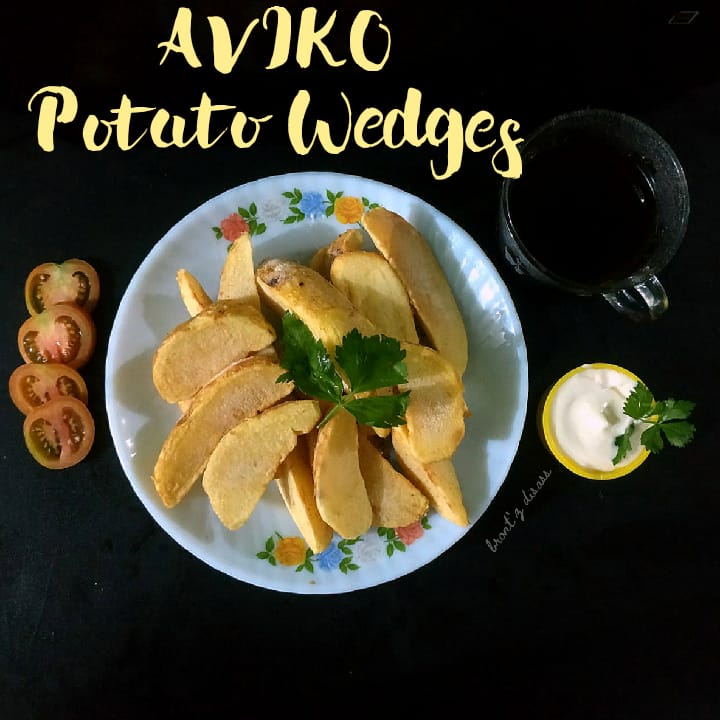 

FRENCH FRIES KENTANG AVIKO WEDGES FROZEN FOOD SIAP MASAK - DISASS JOGJA