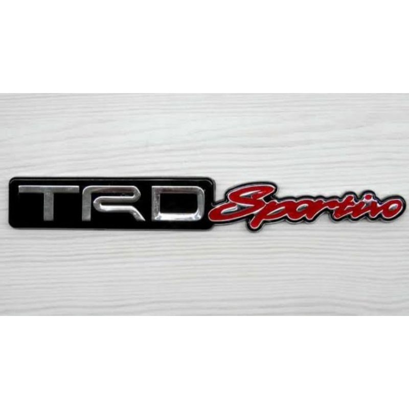 Emblem TRD Sportivo Bahan Aklirik Trdsportivo Logo