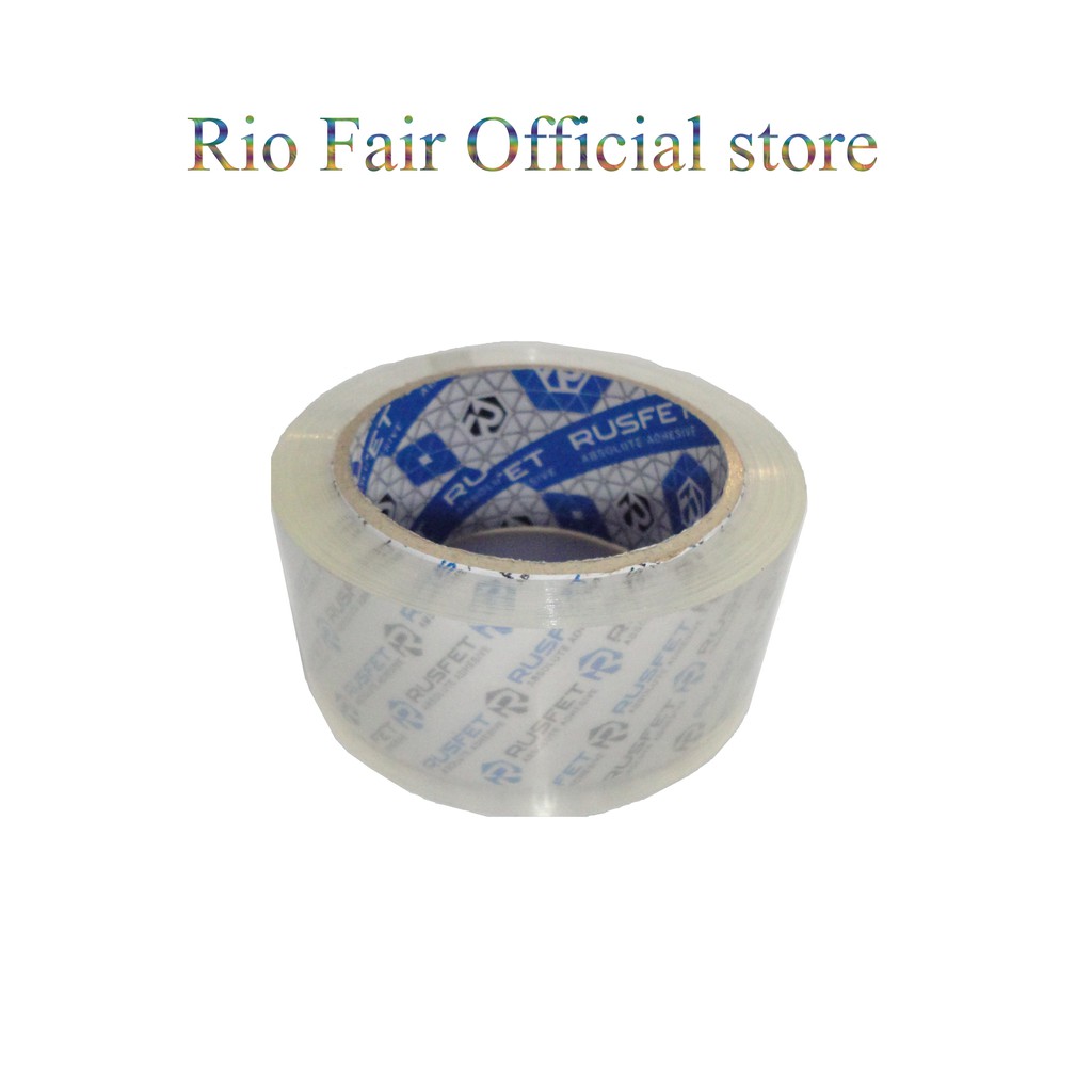 

Lakban Bening Rusfet 90 yard 2 inchi 50 micron super bening tebal