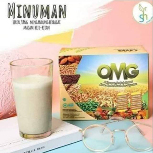 

OMG isi 15sachet Minuman Sereal sehat alami diet sehat sumber nutrisi Antioxidan