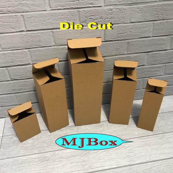 

Kardus Karton Uk. 7X7X23 Cm....Die Cut Kotak Box Botol