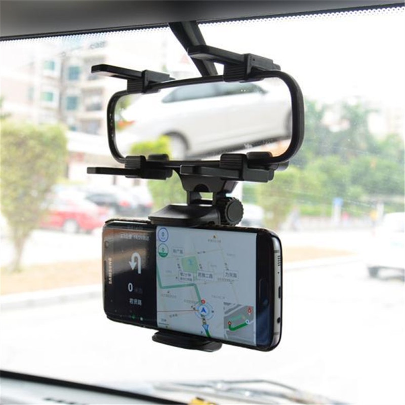 Bracket Dudukan Handphone Gps Navigasi Universal Untuk Kaca Spion Mobil