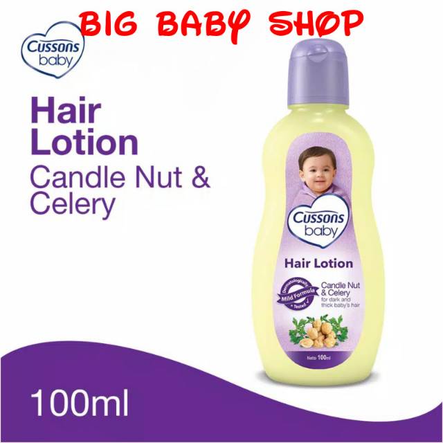 CUSSONS BABY Hair Lotion Lotion Rambut Bayi CUSSONS Candle Nut & And