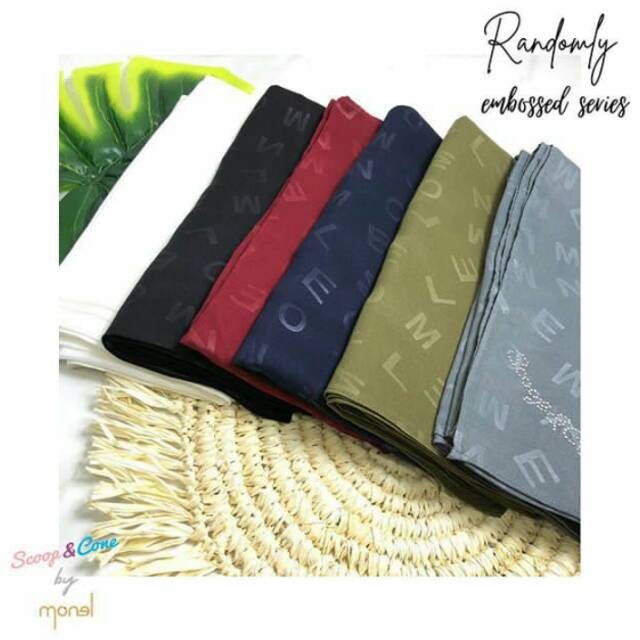 Embossed series Scoop&cone by MONEL original