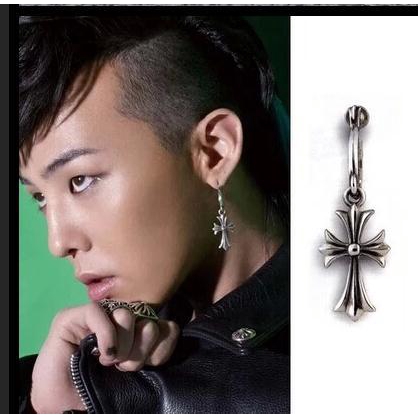 Anting Desain Kpop Star Idol G-Dragon Gaya Retro