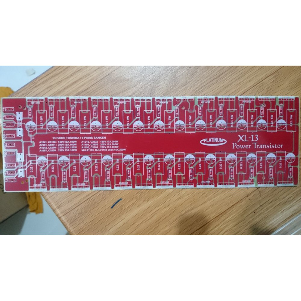 Langsung Order pcb final XL13 fiber terakhir