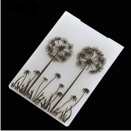 Dandelion Embossing Folder