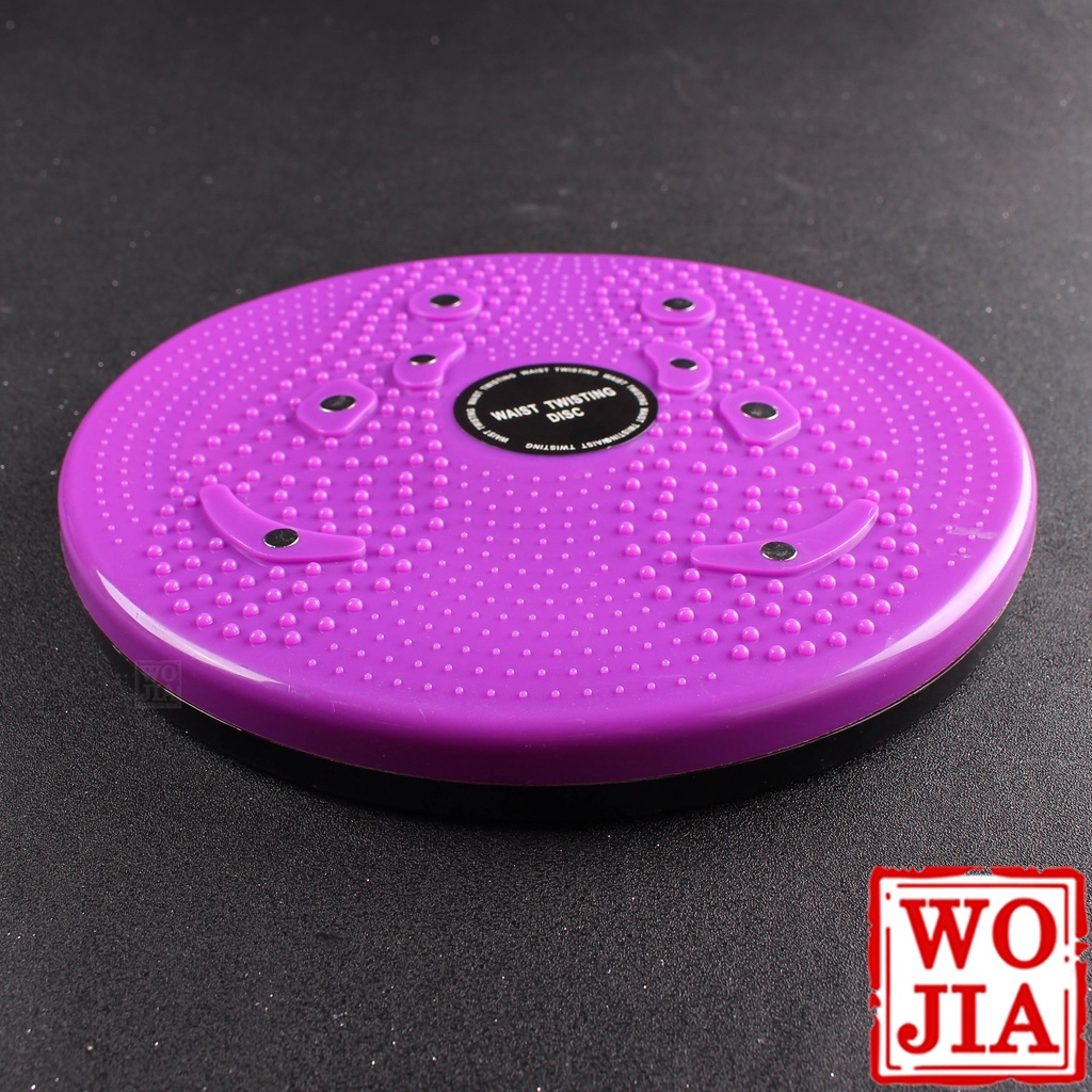 Jogging Magnetic Trimmer [B] Pelangsing Body Plate Waist Twisting Disc