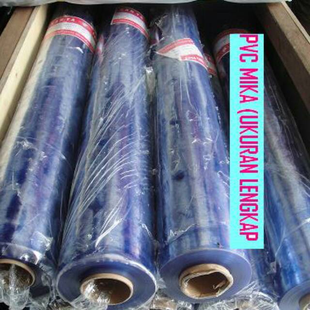 Sinarterang3 Plastik Mika Tebal 0,2 Lebar +-135Cm Plastik Taplak Meja