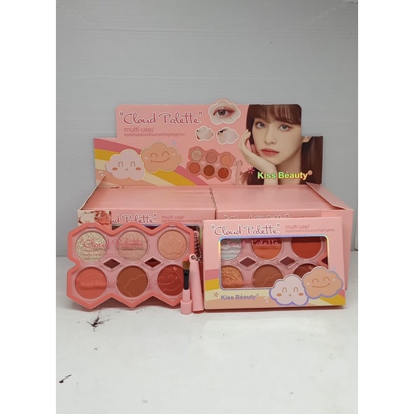 [ ECER ] KISSBEAUTY DONUT BLUSHER+ HIGHLIGHTER 0803