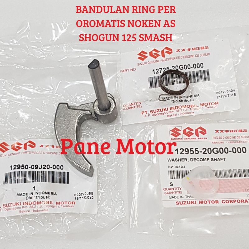 BANDULAN SET PER RING OTOMATIS NOKEN AS SHOGUN 125 SMASH ARASHI SMASH NEW ORISINIL SGP